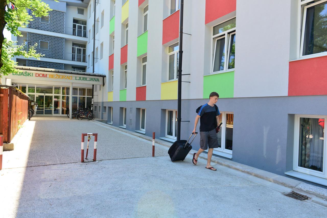 Dijaski Dom Bezigrad Ljubljana Hostel Eksteriør billede